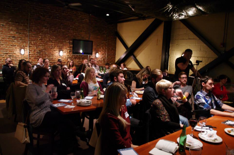 A rapt audience heard 10 Queen City creatives speak on subjects near and dear to them.