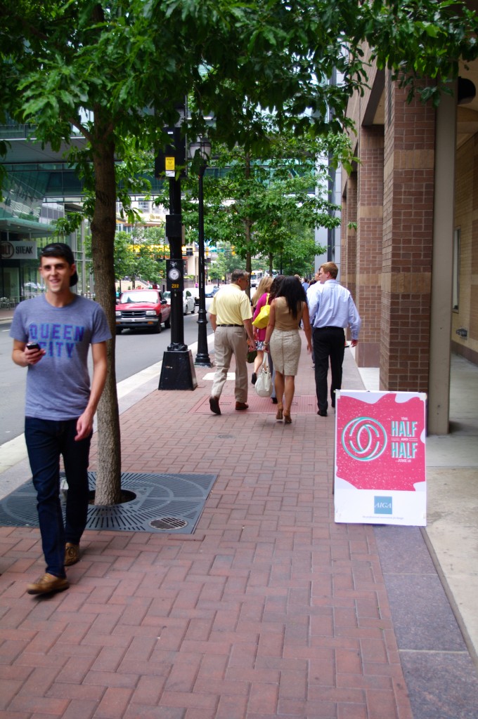 Ryan Hollingsworth on the streets of Charlotte